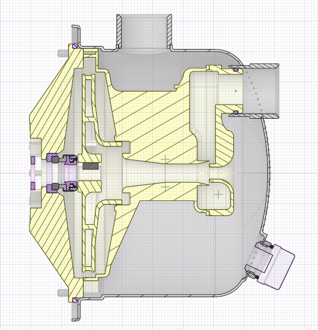 泵三维模型3:JS80自吸泵